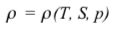 density eq.